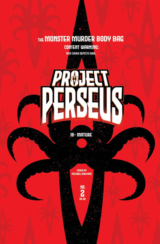 PROJECT PERSEUS #2 CVR F MICHAEL DIALYNAS MONSTER MURDER BODY BAG FULL ART VAR | VAULT COMICS | Comicbookeroo