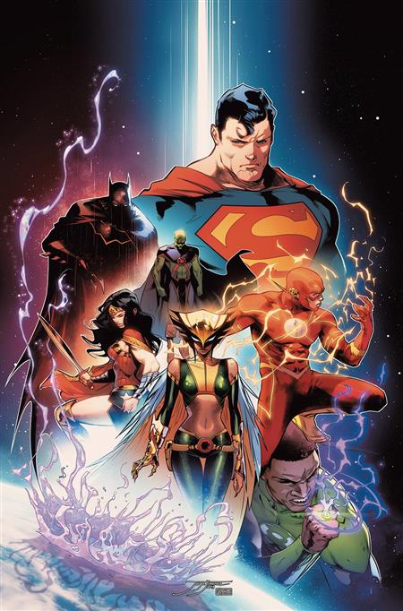 JUSTICE LEAGUE BY SCOTT SNYDER DLX ED HC BOOK 01 (Backorder, Allow 4-5 Weeks)