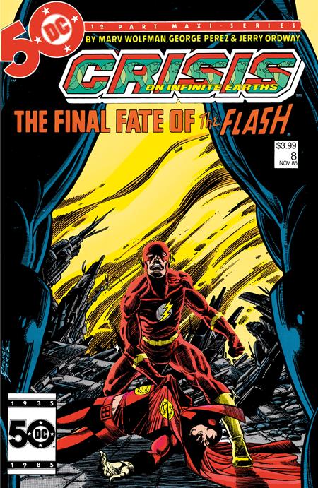 CRISIS ON INFINITE EARTHS #8 FACSIMILE EDITION CVR A GEORGE PEREZ (Backorder, Allow 4-5 Weeks) | DC COMICS | Comicbookeroo