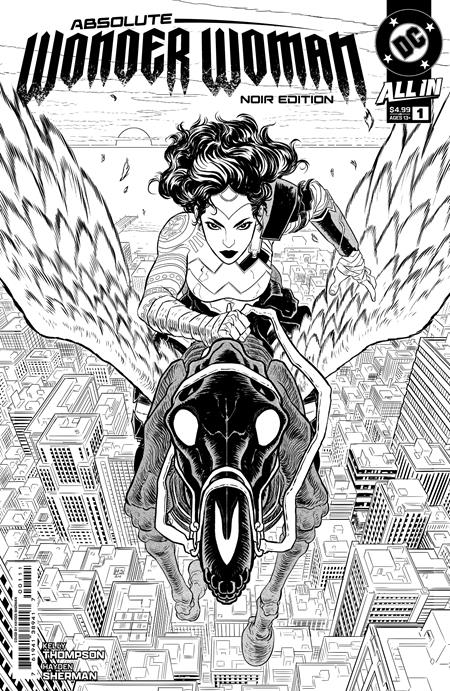 ABSOLUTE WONDER WOMAN NOIR EDITION #1 (ONE SHOT) CVR A HAYDEN SHERMAN (27 Nov Release)