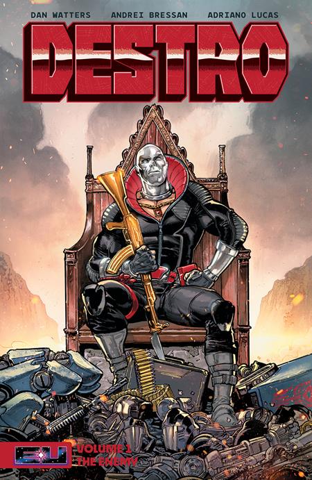 DESTRO TP VOL 01 ANDREI BRESSAN & ADRIANO LUCAS BOOK MARKET CVR (Backorder, Allow 3-4 Weeks) - Comicbookeroo