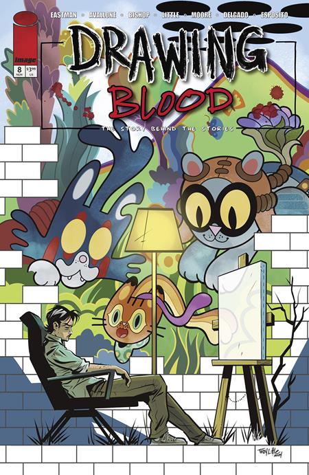 DRAWING BLOOD #8 (OF 12) CVR C TROY LITTLE VAR (22 Jan Release)