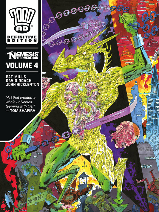 NEMESIS THE WARLOCK DEFINITIVE EDTION TP VOL 04  (Backorder, Allow 4-5 Weeks) | REBELLION PUBLISHING | Comicbookeroo