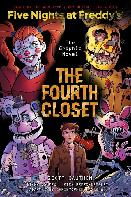 FIVE NIGHTS AT FREDDYS TP VOL 03 THE FOURTH CLOSET (Backorder, Allow 4-5 Weeks)