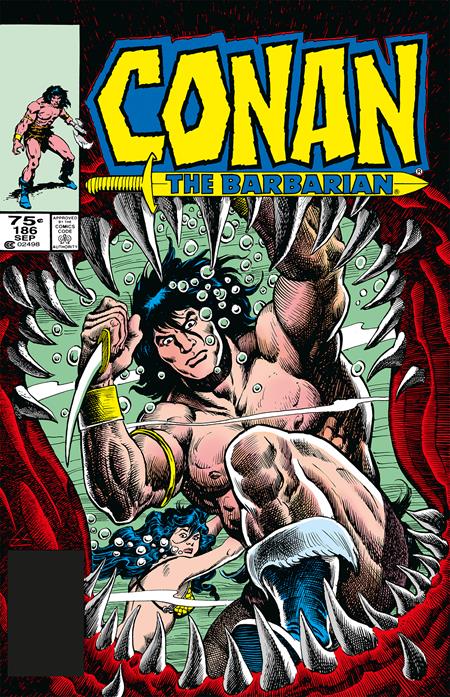 CONAN THE BARBARIAN THE ORIGINAL COMICS OMNIBUS HC VOL 07 REGULAR EDITION MIKE DOCHERTY (MR) (Backorder, Allow 4-5 Weeks)