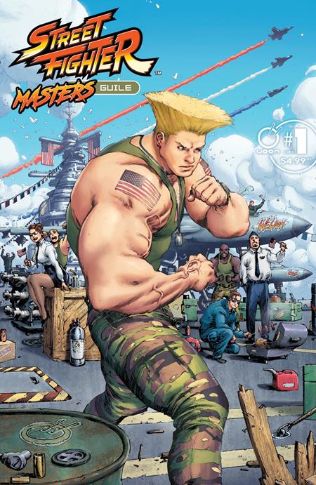 STREET FIGHTER MASTERS GUILE #1 (ONE SHOT) CVR D INC 1:5 MATTHEW WELDON VAR (14 Jan Release)