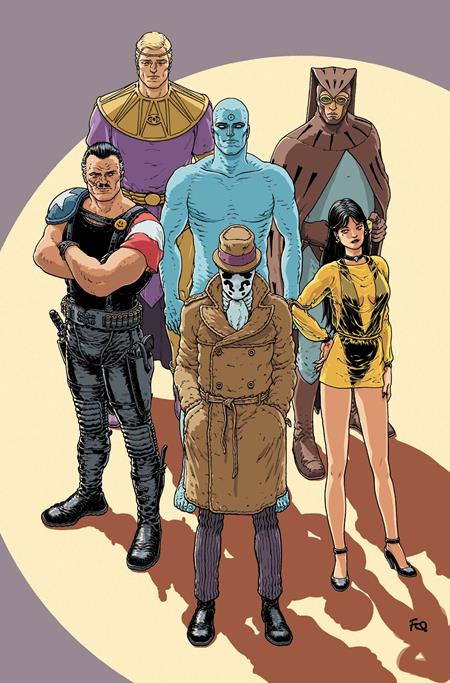BATMAN #15 CVR F FRANK QUITELY WATCHMEN 40TH ANNIVERSARY CARD STOCK VAR