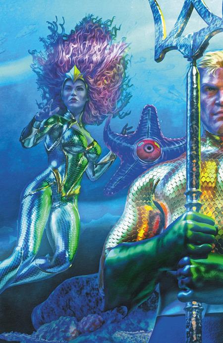 EMPEROR AQUAMAN #23 CVR B MARK SPEARS LEFT CONNECTING CARD STOCK VAR