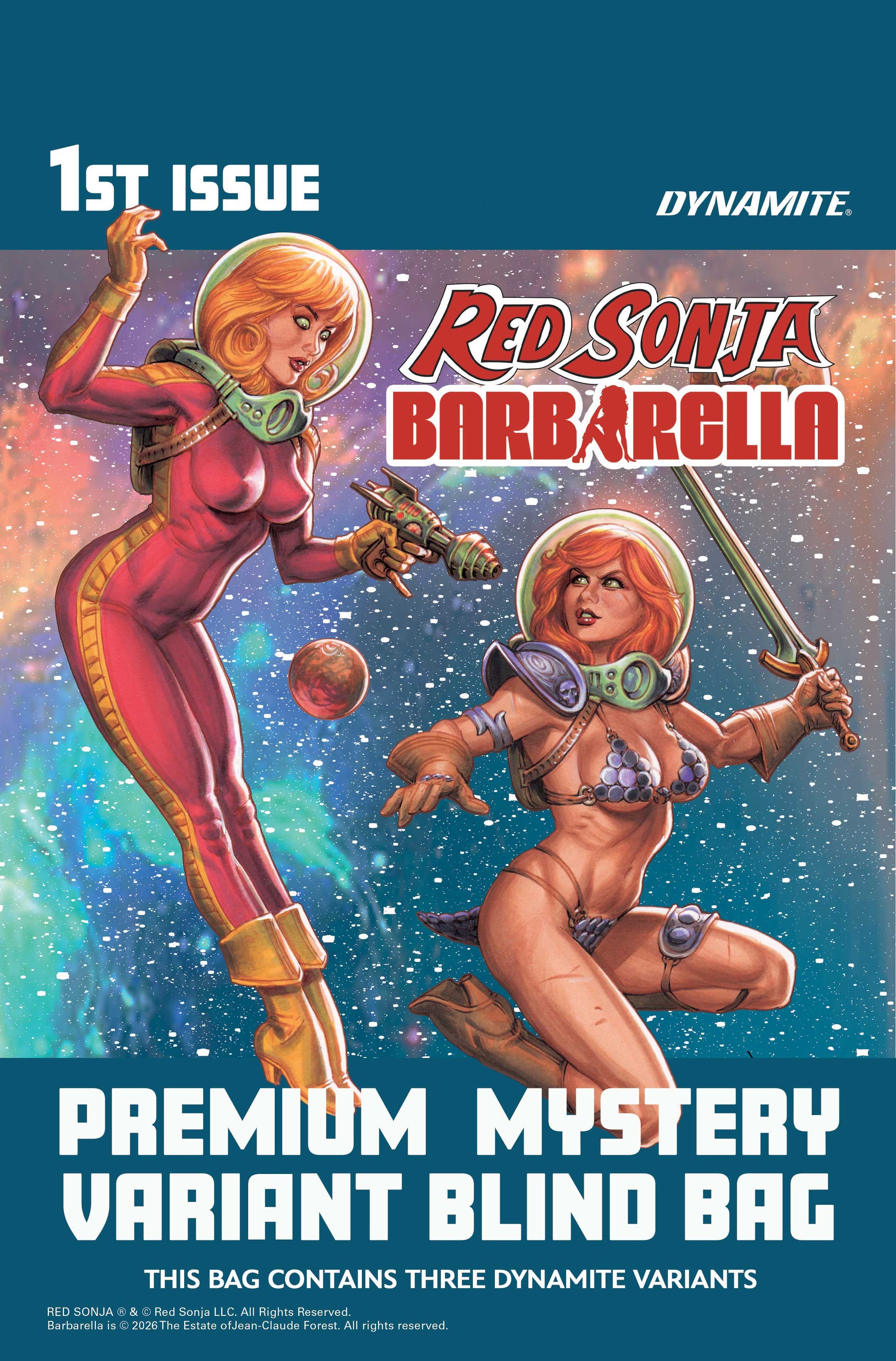 RED SONJA BARBARELLA #1 CVR K PREMIUM MYSTERY BLIND BAG VAR
