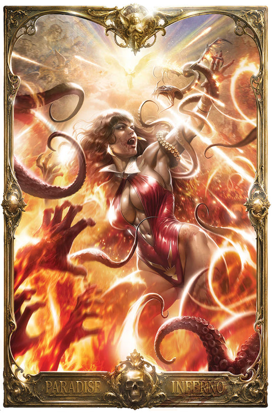 VAMPIRELLA PARADISE #1 CVR F FRANCESCO MATTINA FOIL VIRGIN VAR
