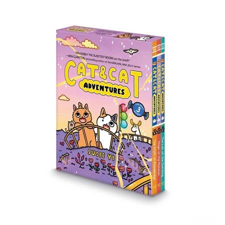 CAT & CAT ADVENTURES A GRAPHIC NOVEL TP 3-BOOK BOX SET
