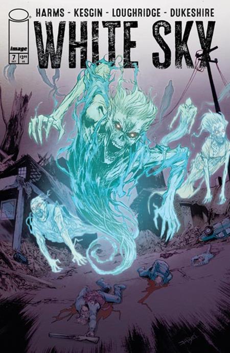 WHITE SKY #7 CVR C CHRISTIAN DIBARI & LEE LOUGHRIDGE VAR