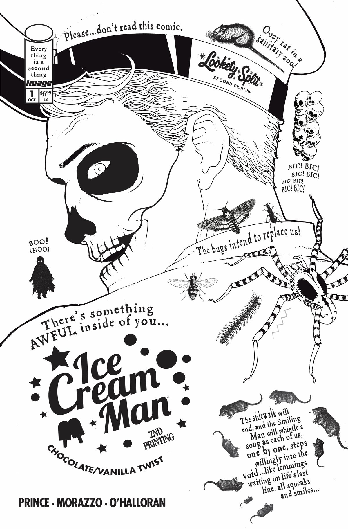 ICE CREAM MAN #1 CHOCOLATE VANILLA TWIST EDITION 2ND PTG