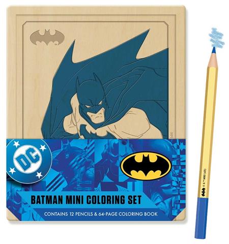 BATMAN MINI COLORING SET