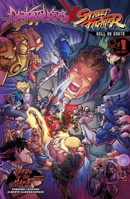 DARKSTALKERS X STREET FIGHTER HELL ON EARTH #1