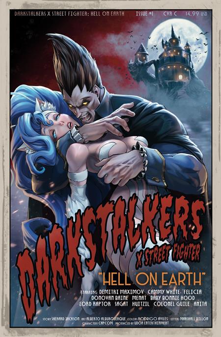 DARKSTALKERS X STREET FIGHTER HELL ON EARTH #1