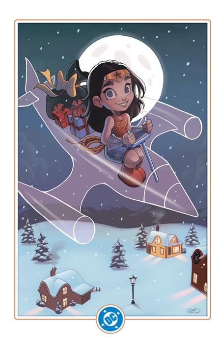 WONDER WOMAN #16 CVR D CHRISSIE ZULLO DC WINTER WONDERLAND CARD STOCK VAR (18 Dec Release)