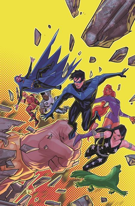 TITANS #18 CVR A PETE WOODS (18 Dec Release)