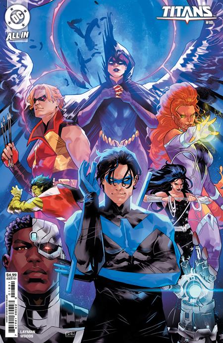 TITANS #18 CVR B EDWIN GALMON CARD STOCK VAR (18 Dec Release)