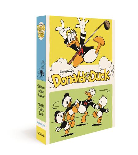 WALT DISNEYS DONALD DUCK GIFT BOX SET CHRISTMAS ON BEAR MOUNTAIN & THE OLD CASTLE'S SECRET VOLS 05 & 06 HC (Backorder, Allow 3-4 Weeks) - Comicbookeroo