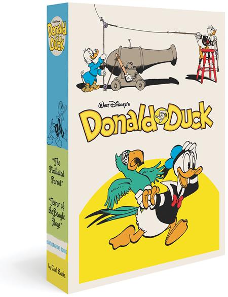 WALT DISNEYS DONALD DUCK GIFT BOX SET THE PIXILATED PARROT & TERROR OF THE BEAGLE BOYS VOLS 09 & 10 HC (Backorder, Allow 3-4 Weeks) - Comicbookeroo