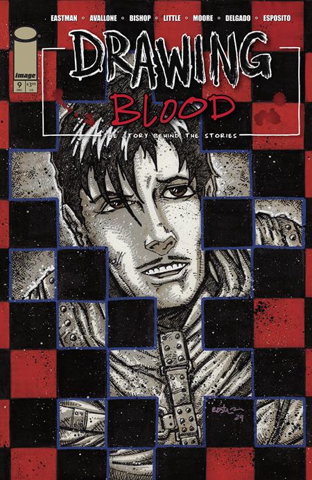 DRAWING BLOOD #9 (OF 12) CVR C KEVIN EASTMAN CHECKERED VAR (12 Feb Release)