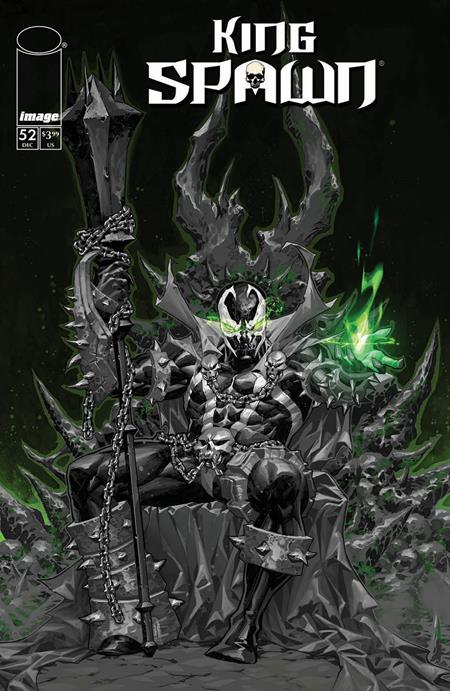 KING SPAWN #52 CVR B KAEL NGU B&W VAR (11 Feb Release)