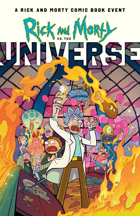 RICK AND MORTY VS THE UNIVERSE HC (Backorder, Allow 4-5 Weeks)