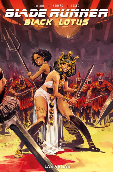 BLADE RUNNER BLACK LOTUS LAS VEGAS #4 (OF 4) CVR C JESUS HERVAS VAR (MR) (11 Feb Release)