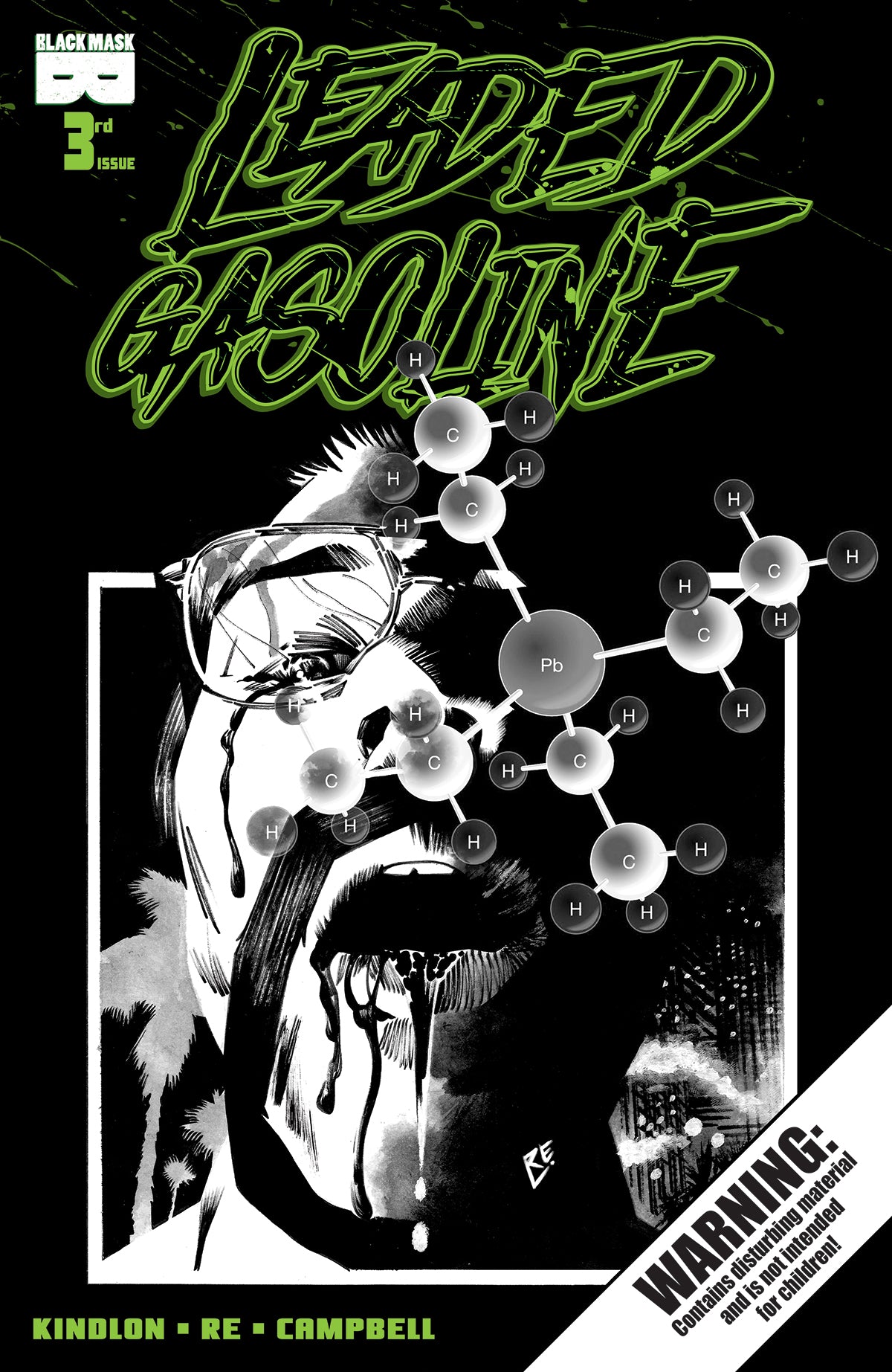 LEADED GASOLINE #3 CVR B LORENZO RE VAR (MR) Previously Solicited¸ but Never Fulfilled | BLACK MASK STUDIOS | Comicbookeroo