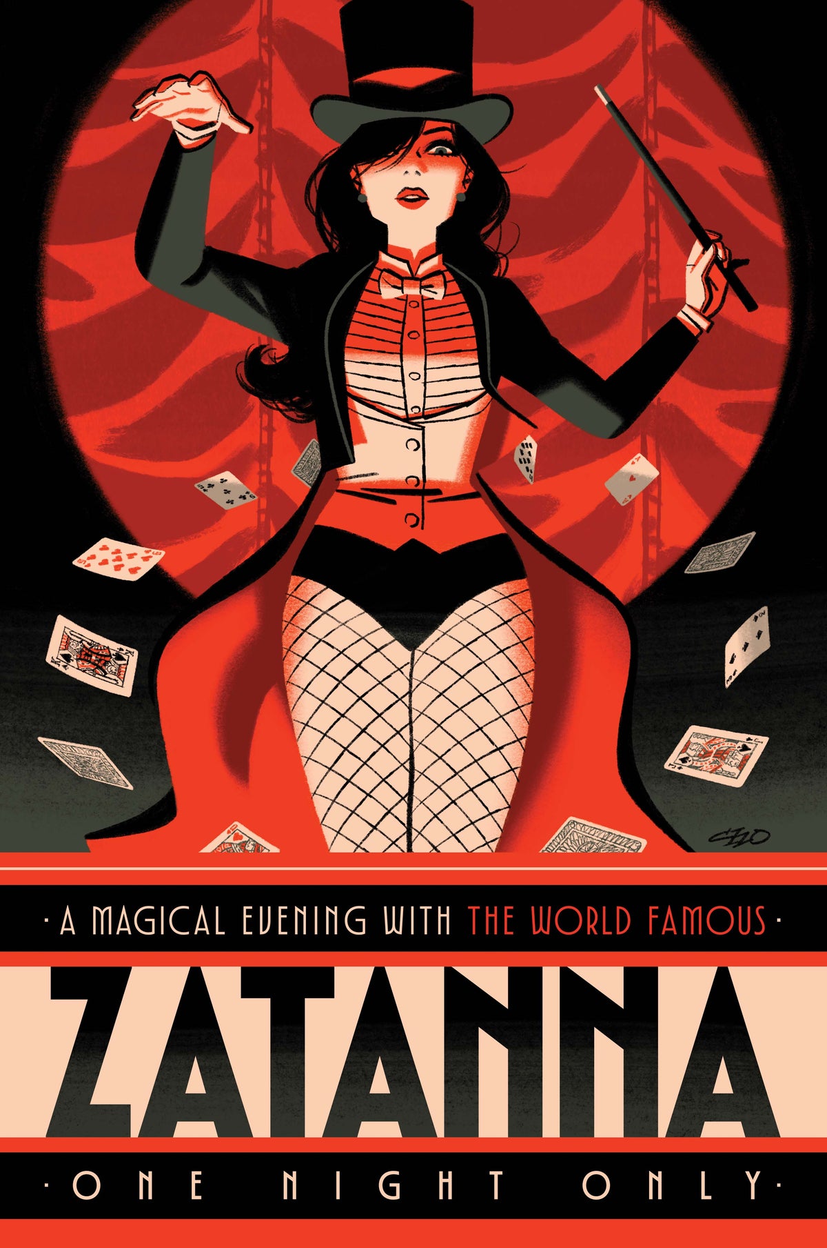 ZATANNA #9 CVR D MICHAEL CHO CARD STOCK VAR