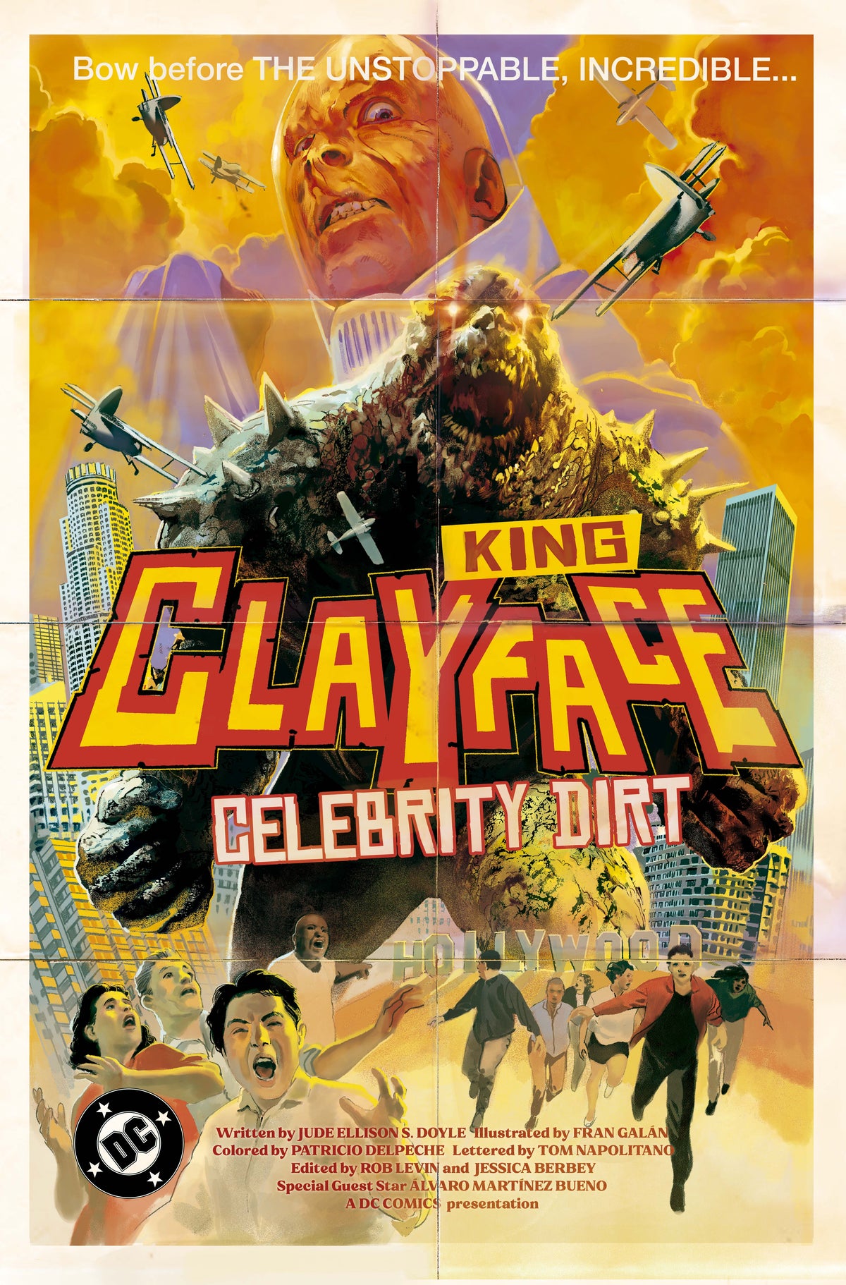 CLAYFACE CELEBRITY DIRT #6 (OF 6) CVR C ALVARO MARTINEZ BUENO CARD STOCK VAR (09 Dec Release)