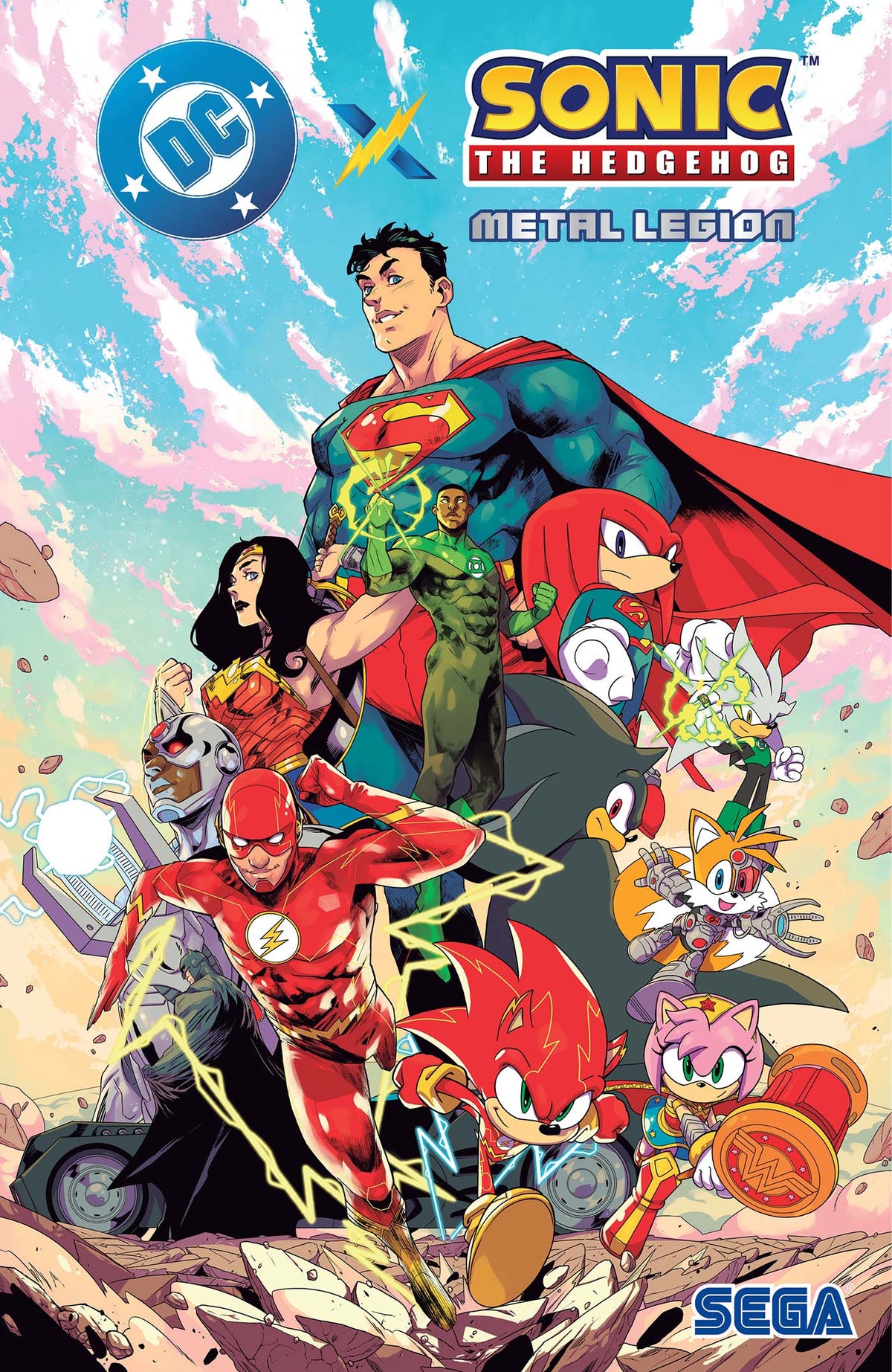 DC X SONIC THE HEDGEHOG METAL LEGION TP