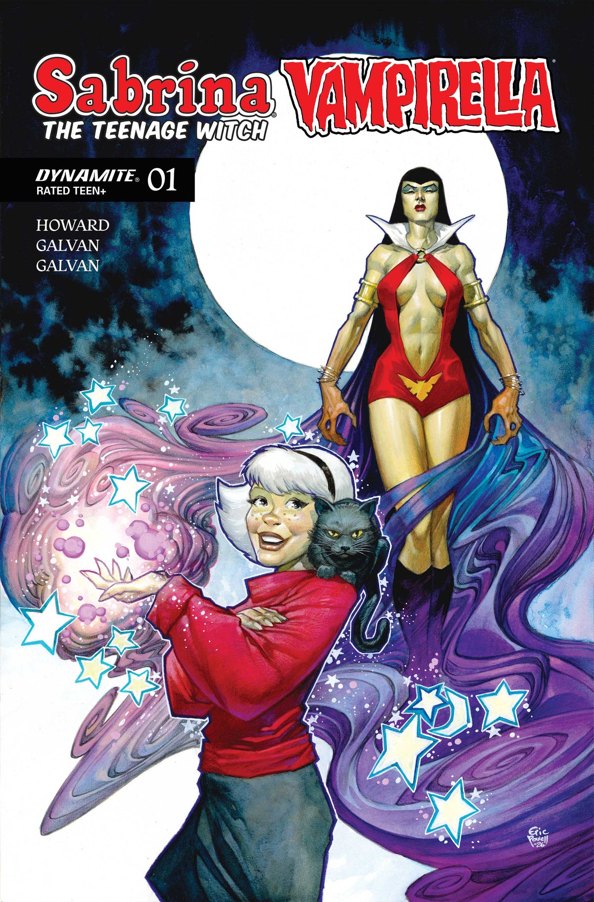 SABRINA THE TEENAGE WITCH VAMPIRELLA #1 CVR G ERIC POWELL FOIL VAR