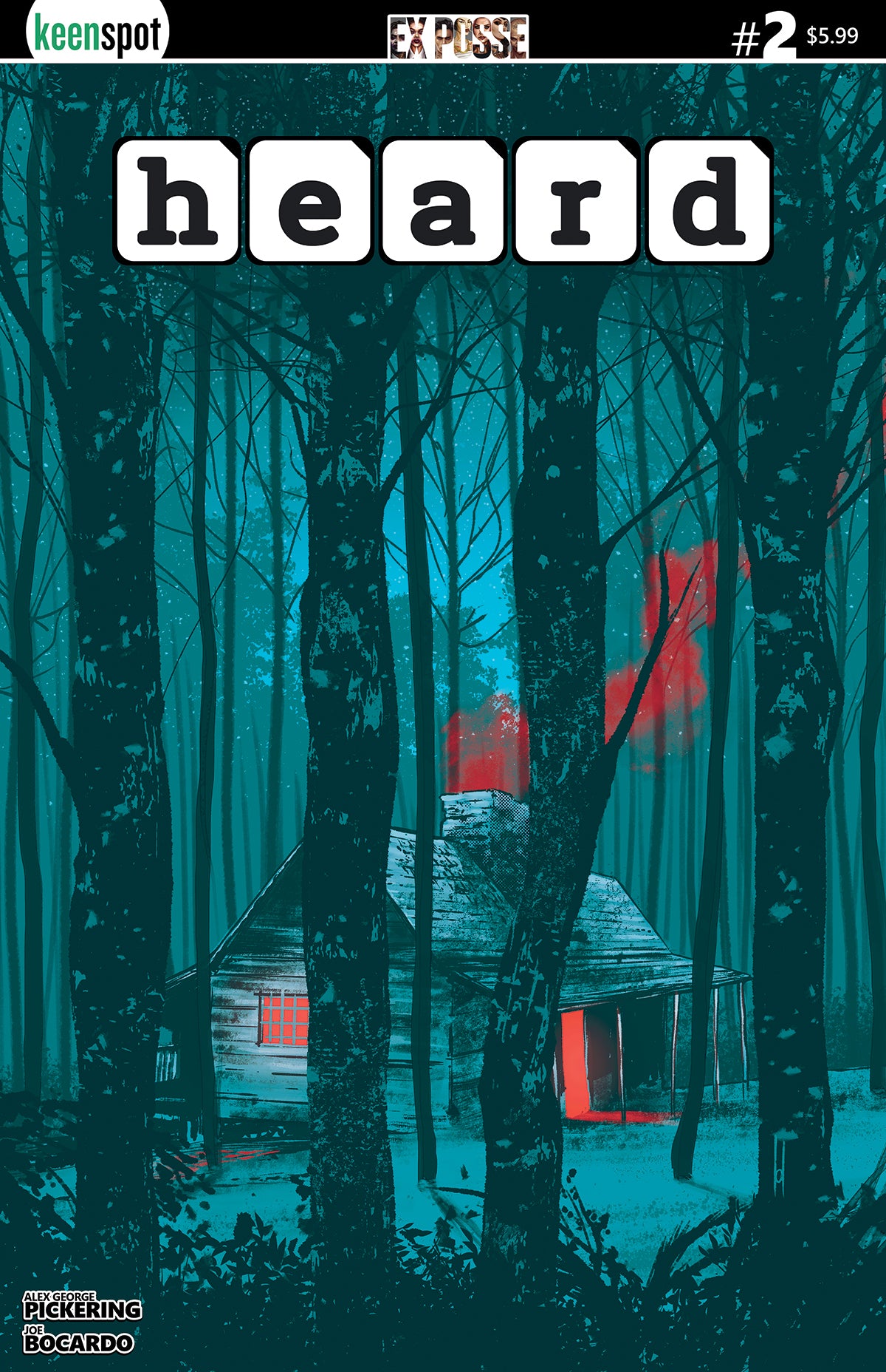 HEARD #2 CVR A JOE BOCARDO | EX POSSE HOLDINGS | Comicbookeroo