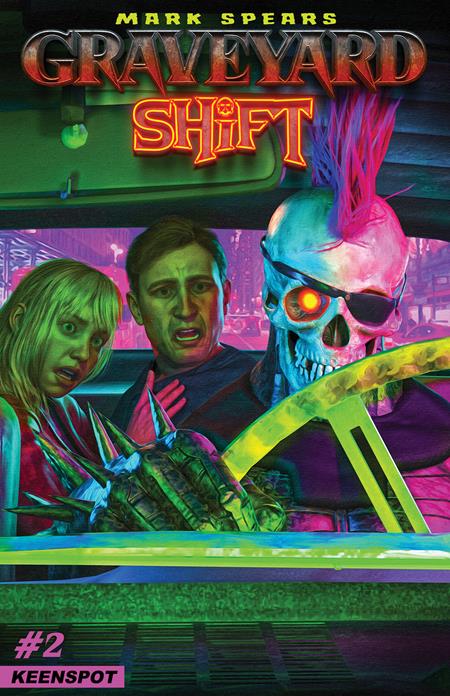 MARK SPEARS GRAVEYARD SHIFT #2 CVR A MARK SPEARS SHIFTING GEARS | EX POSSE HOLDINGS | Comicbookeroo