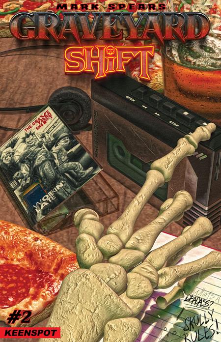 MARK SPEARS GRAVEYARD SHIFT #2 CVR E MARK SPEARS HANGIN TOUGH HOMAGE VAR | EX POSSE HOLDINGS | Comicbookeroo