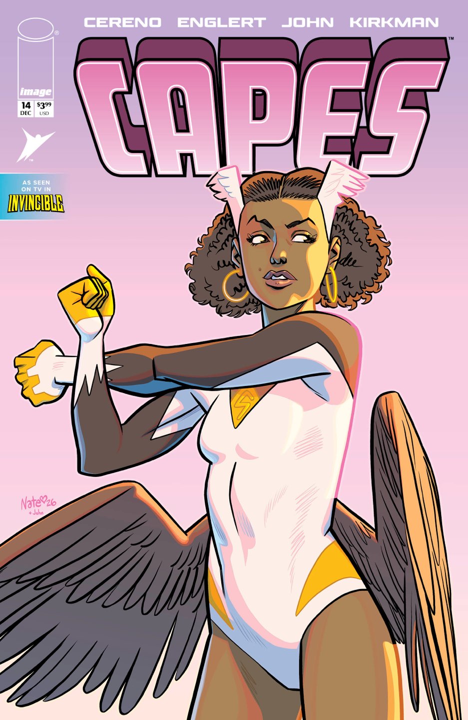 INVINCIBLE UNIVERSE CAPES #14 CVR C NATE BELLEGARDE & JOHN VAR
