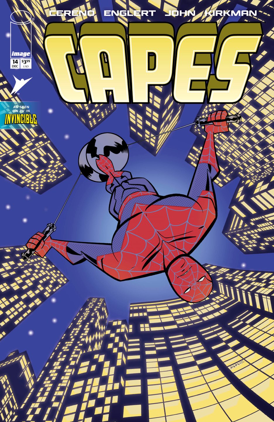 INVINCIBLE UNIVERSE CAPES #14 CVR D MICHAEL AVON OEMING & TAKI SOMA VAR