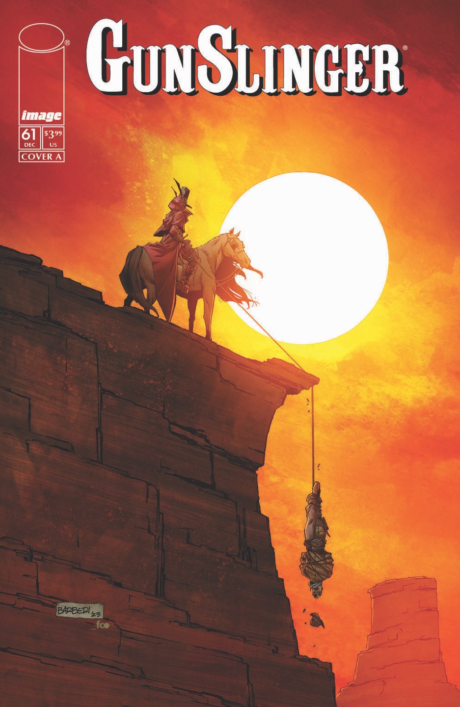 GUNSLINGER SPAWN #61 CVR A CARLO BARBERI