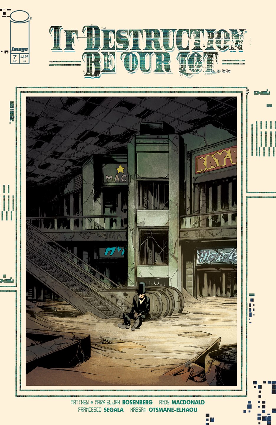IF DESTRUCTION BE OUR LOT #7 CVR A ANDY MACDONALD & FRANCESCO SEGALA