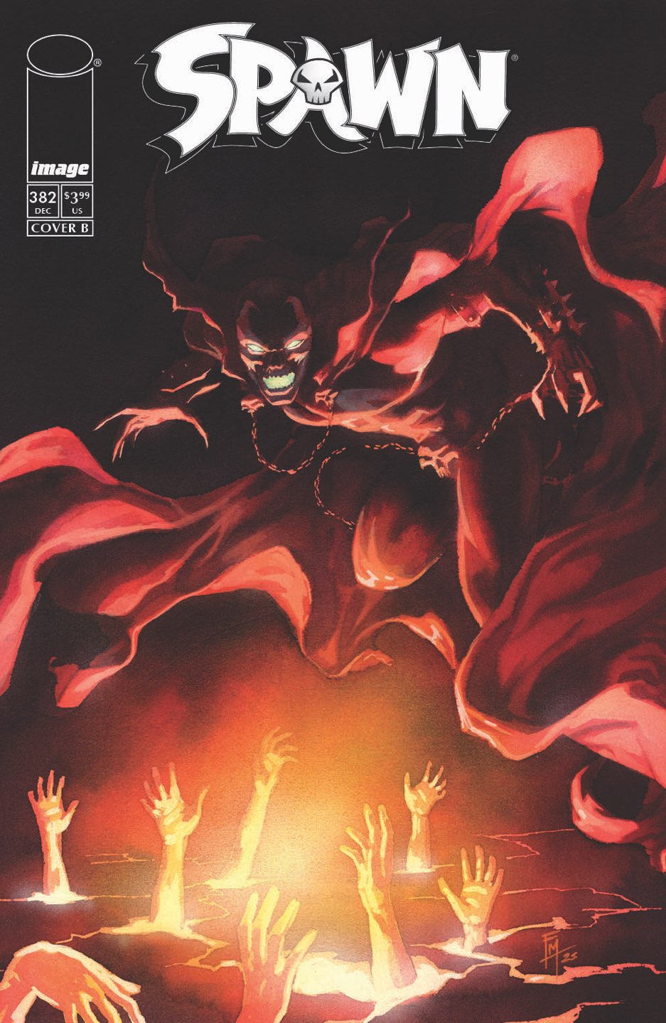 SPAWN #382 CVR B FEDE MELE VAR