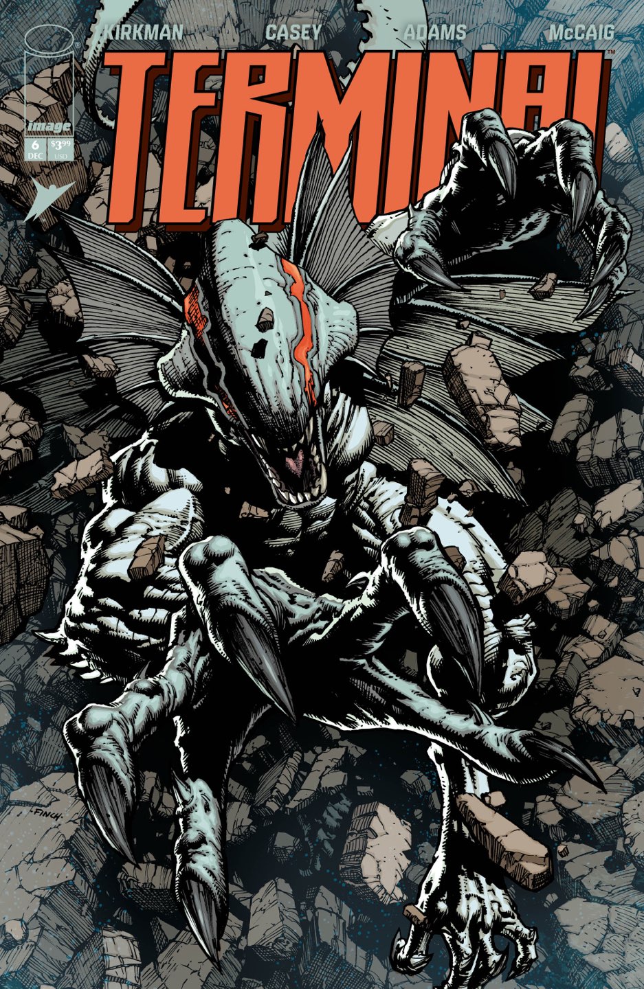 TERMINAL #6 CVR B DAVID FINCH & DAVE MCCAIG VAR