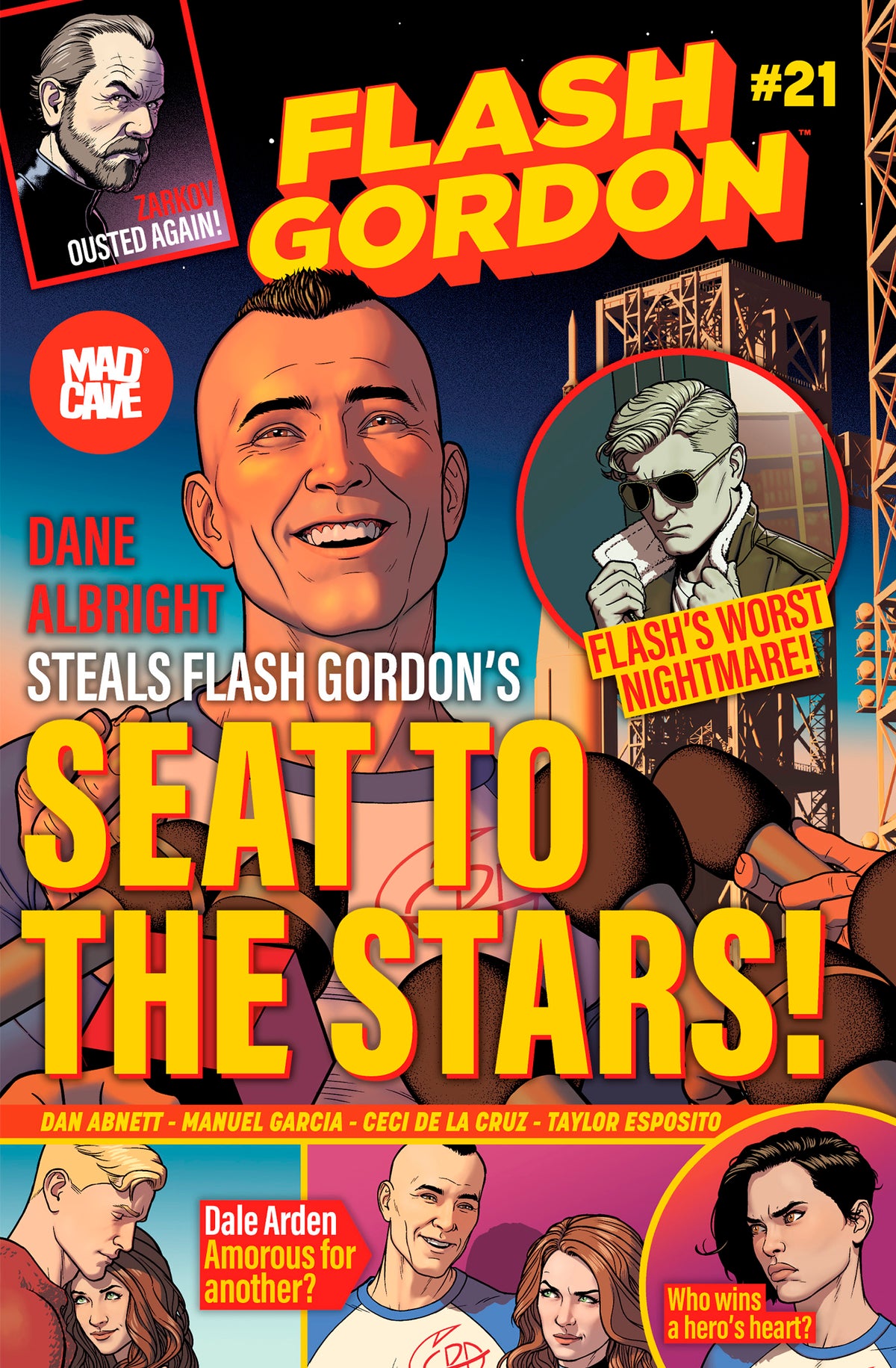 FLASH GORDON #21 CVR B JAMIE MCKELVIE VAR | MAD CAVE STUDIOS | Comicbookeroo