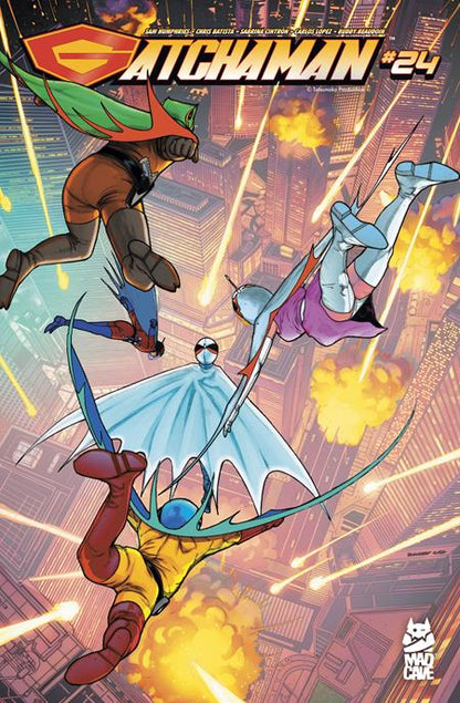 GATCHAMAN #24 CVR B ALEX SANCHEZ VAR | MAD CAVE STUDIOS | Comicbookeroo