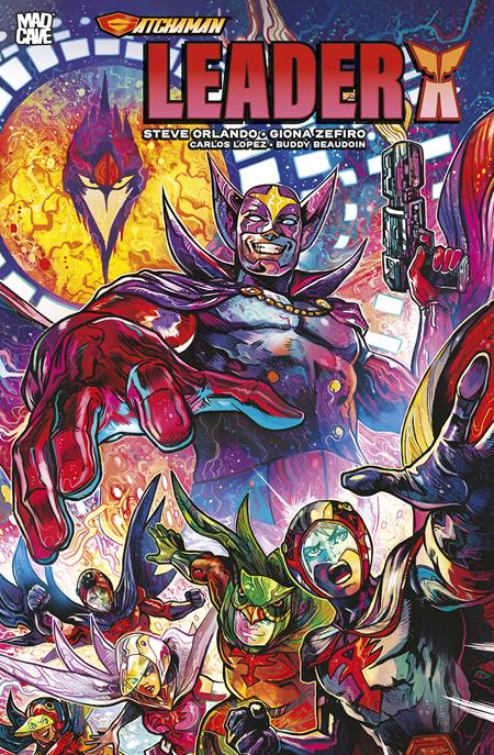 GATCHAMAN LEADER X (ONE-SHOT) CVR A VINCENZO RICCARDI | MAD CAVE STUDIOS | Comicbookeroo