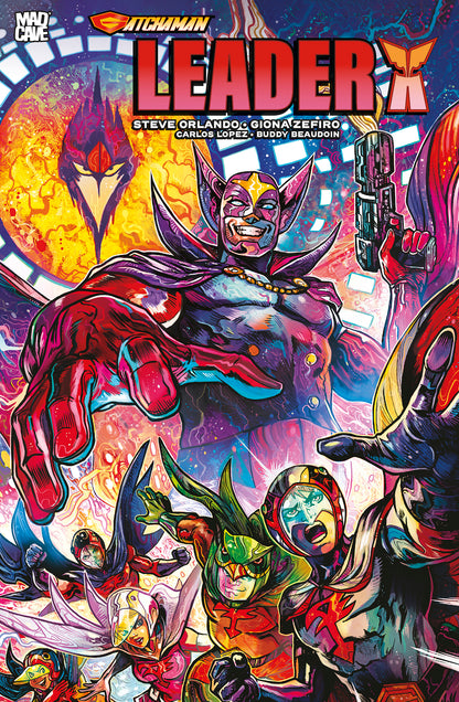 GATCHAMAN LEADER X (ONE-SHOT) CVR A VINCENZO RICCARDI (23 Dec Release)