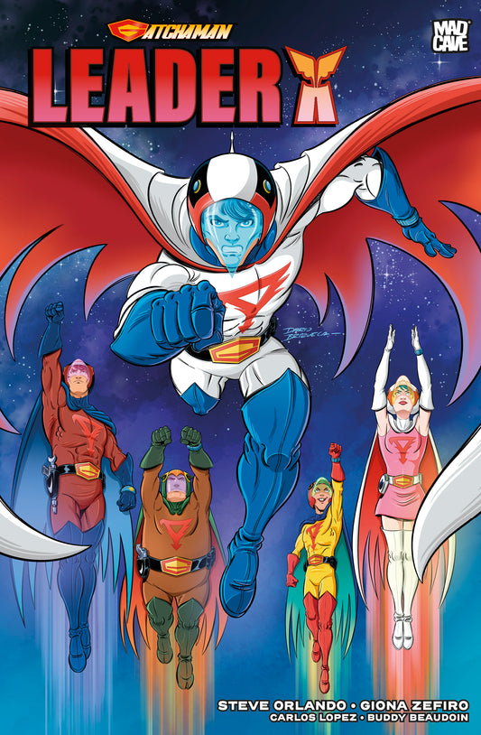 GATCHAMAN LEADER X (ONE-SHOT) CVR B DARIO BRIZUELA VAR (23 Dec Release)