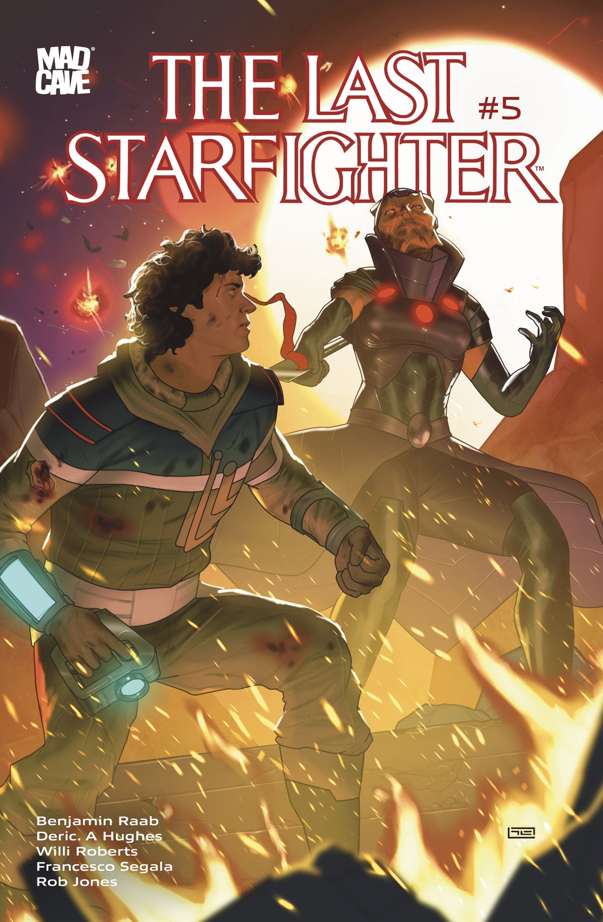 LAST STARFIGHTER #5 CVR A TAURIN CLARKE | MAD CAVE STUDIOS | Comicbookeroo