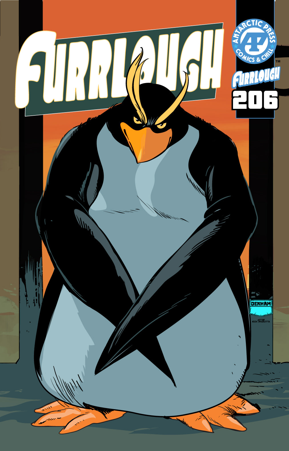 FURRLOUGH #206 CVR B BRIAN DENHAM VAR